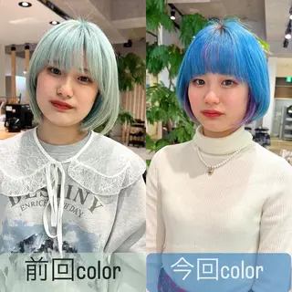 セミロング カラー 🍀お悩み改善憧れの 美髪　小林風雅のヘアスタイル