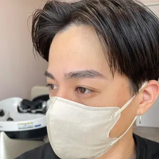 メンズ アイブロウ HANAE .のマツエク・マツパデザイン