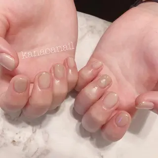 ネイル 地爪育成💅 kanaoanailのネイルデザイン