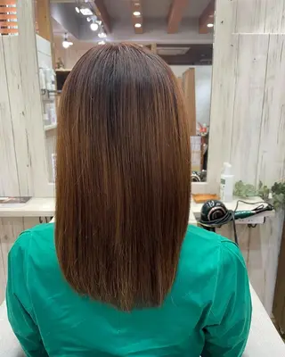 カラー パーマ ヘアアレンジ メンズ キッズ ネイル マツエク・マツパ Saffyハリウッド トリートメント◎のヘアスタイル
