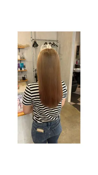 ロング カラー 楓恋🎀ブリーチ・カ ラーモデル募集中🎀のヘアスタイル