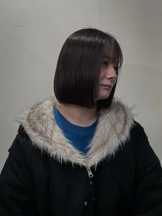 ショート ボブモデル募集/ 青木亮太郎のヘアスタイル