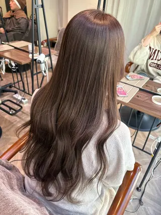 ロング 荻原 心愛のヘアスタイル