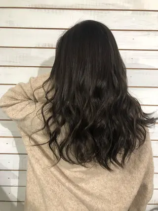 セミロング カラー 🦋美髪／エクステ 🦋アベイクミのヘアスタイル