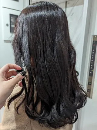 ロング カラー 🏹MIYU¦抜け感 ×柔らかカラーのヘアスタイル