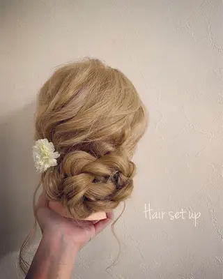 ロング 永沼 真依のヘアスタイル