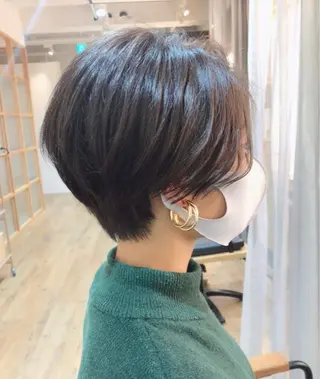 ショート カラー 髪質改善特化 谷口祐綺のヘアスタイル