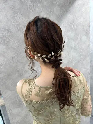 セミロング カラー パーマ ヘアアレンジ メンズ キッズ ネイル マツエク・マツパ アイブロウ 似合わせ美容師🌙 Miyu🐈‍⬛💕のヘアスタイル