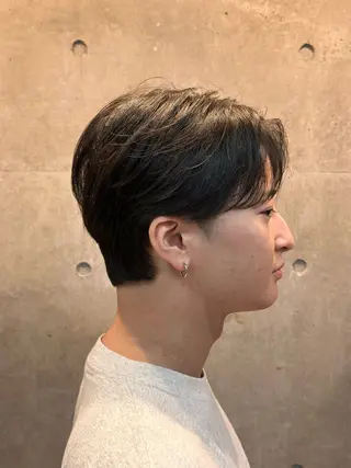 ショート パーマ メンズ 🔥メンズカラー🔥 セヤシュウヘイのヘアスタイル