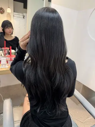 ロング カラー 艶カラー🎀Cara アシスタントwakoのヘアスタイル