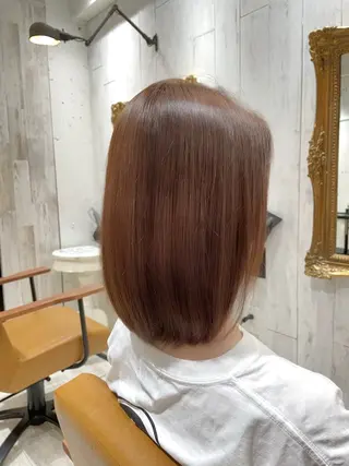 ミディアム re view 横山瑞稀のヘアスタイル