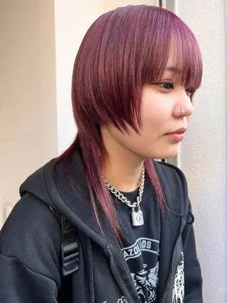 セミロング パーマ美容師 matsuのヘアスタイル