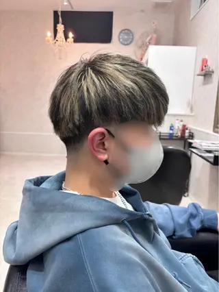 カラー メンズ 平山 唯翔のヘアスタイル