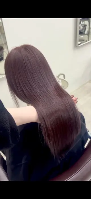 ロング ヘアアレンジ 盛れる艶カラー× レイヤーカット/咲来のヘアスタイル