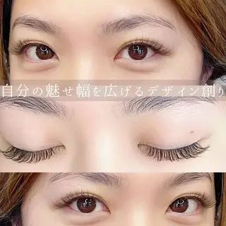 マツエク・マツパ CocoMinto Rie.Mのマツエク・マツパデザイン