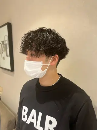 パーマ メンズ特化 タメイシのヘアスタイル