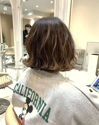 ミディアム カラー パーマ ヘアアレンジ メンズ キッズ ネイル マツエク・マツパ アイブロウ 仕上がり満足度No. 1✨ﾄﾀﾞﾕｳのヘアスタイル