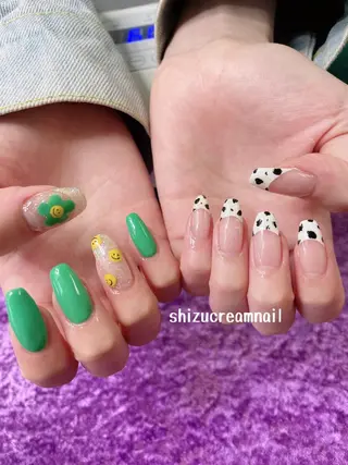 ネイル shizucream 痛デコネイル専門のネイルデザイン