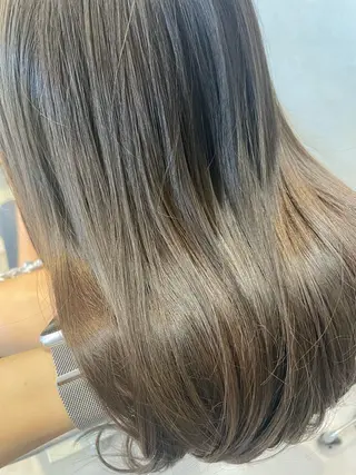 カラー 森 はるかのヘアスタイル