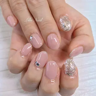 ネイル モチの良さ◉ フィルインネイル♡のネイルデザイン