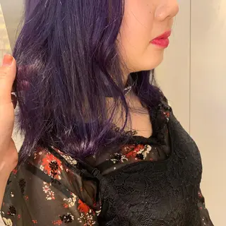 カラー 天野 利咲のヘアスタイル