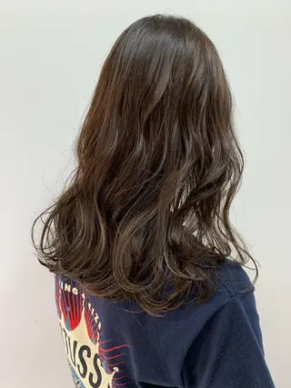 ロング カラー メンズ キッズ ネイル マツエク・マツパ ボブ×縮毛矯正👑 心斎橋/高城涼也のヘアスタイル