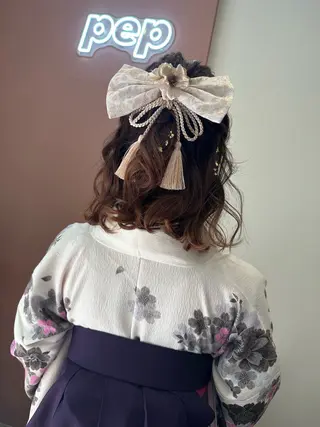 ショート ヘアアレンジ pep natsumiのヘアスタイル