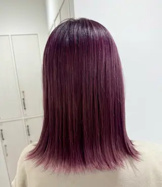ミディアム カラー 無料ボブカットモデル 様募集中/あいらのヘアスタイル