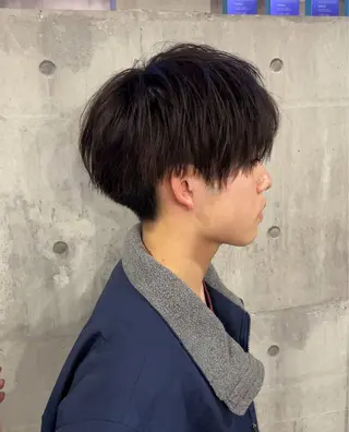メンズ メンズ縮毛矯正 🎖アジマ リョオのヘアスタイル