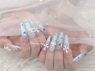ネイル MoMoA Nail ネイル長さ出し専門店のネイルデザイン