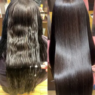 ロング パーマ 山本 雅也のヘアスタイル