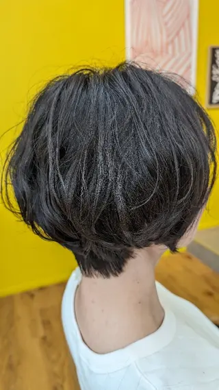 パーマ ショート 【頭皮や髪に優しく】 hygge 武蔵中原のヘアスタイル