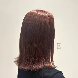 ミディアム 艶カラー/アレンジ 💟すなおのヘアスタイル