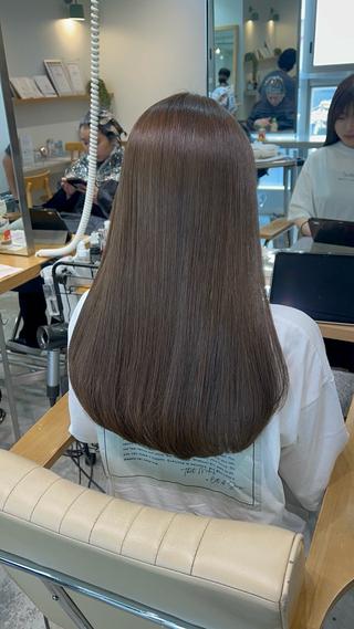 ロング カラー 小顔矯正/レイヤー 透明感カラー✨生真のヘアスタイル