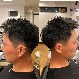ショート 宇野井 勝太のヘアスタイル