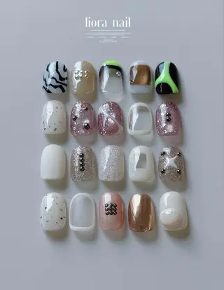 ネイル Liora nail 🪽nanamiのネイルデザイン