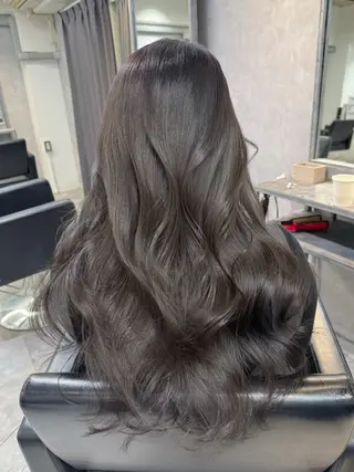 ロング 透明感カラー🇰🇷 レイヤー✨桑原　研太のヘアスタイル