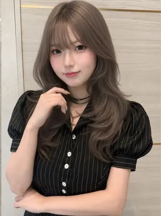 ロング カラー 🎀りな🎀透明感 カラー特化大宮のヘアスタイル