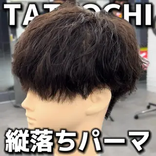 メンズ 🪶フェザーパーマ& 縦落ちパーマ/かずまのヘアスタイル