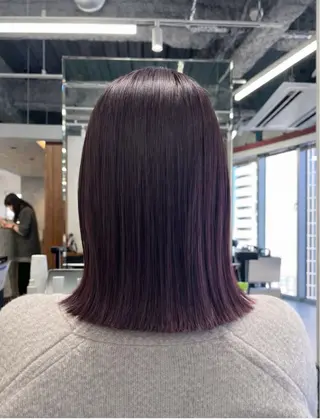 カラー AYA 艶カラー/ナチュラルのヘアスタイル