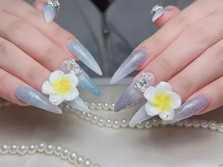 ネイル Sora nail 長さ出し専門店のネイルデザイン