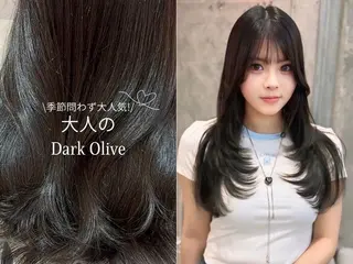 ロング カラー 【艶カラー】 じゅりのヘアスタイル