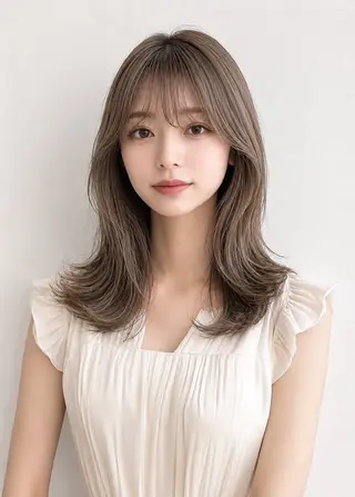 ロング カラー 佐藤優晟/カラー/ 癖毛ショート/表参道のヘアスタイル
