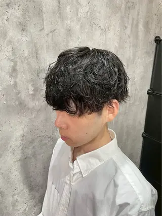 パーマ 🔥メンズカット🔥 パーマ⚡️松永のヘアスタイル