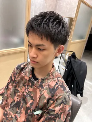 ショート メンズ 久木原 ゆりのヘアスタイル