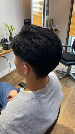 メンズ 神谷 幸明のヘアスタイル
