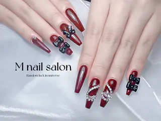 ネイル M🌷nail 長さだし専門店のネイルデザイン