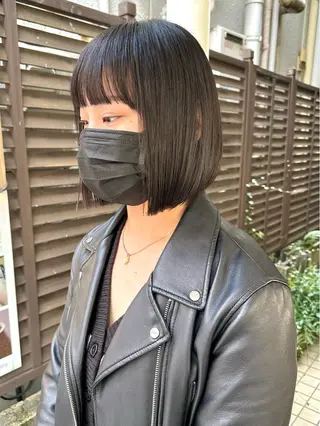 ショート 髪質改善 縮毛矯正/ レイヤー/銀座/本木のヘアスタイル