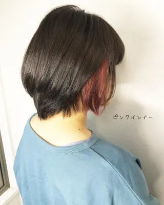 ショート あさだ しゅうたろうのヘアスタイル