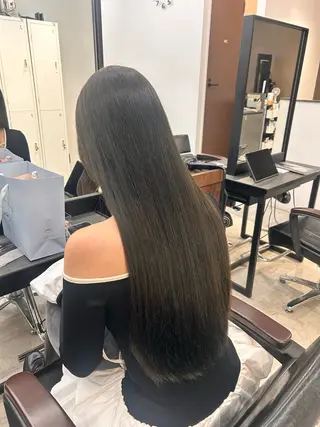 ロング カラー ボブ/暖色カラー 🎧 kei 🎀のヘアスタイル